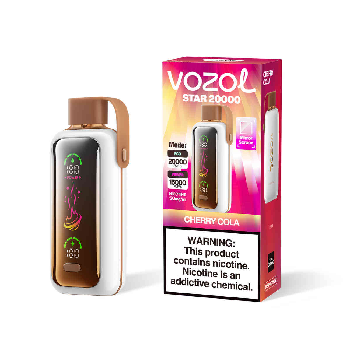 Vozol 20000 Großhandel Vozol Star 20000 Cherry Cola disposable e-cigarette  Vozol Vape 20000