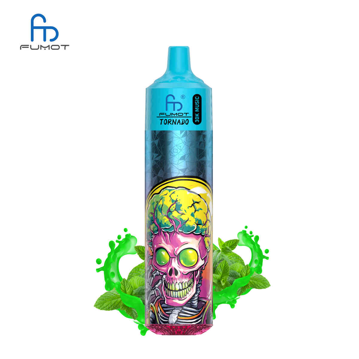 Fumot 30000 Cool Mint Tornado 30k E Cigarette Without Nicotine