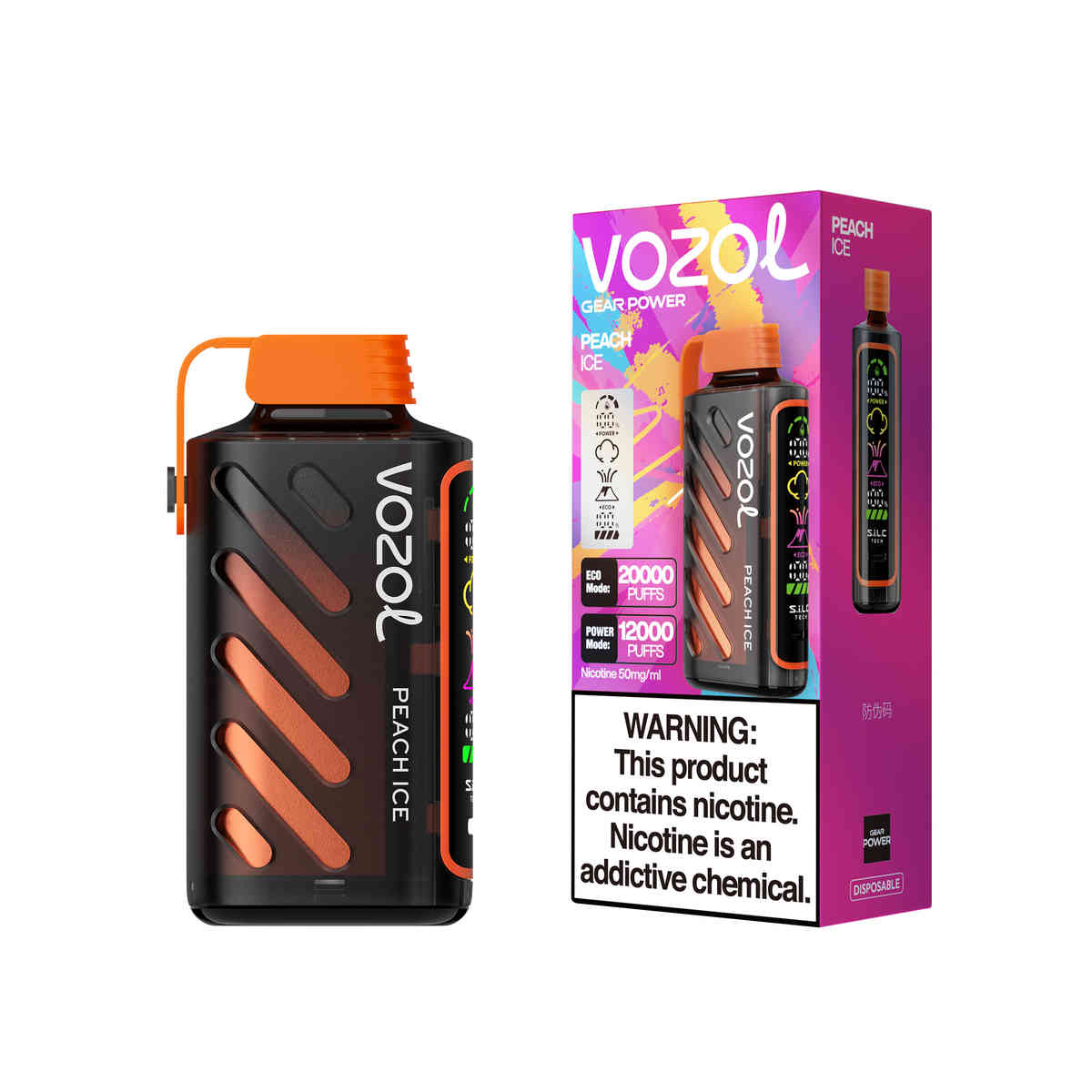 verdampfer e zigarette testsieger 20000 Puffs Wholesale VOZOL Star Disposable Nicotine Vapes With Digital  Screen Rechargeable main image 0