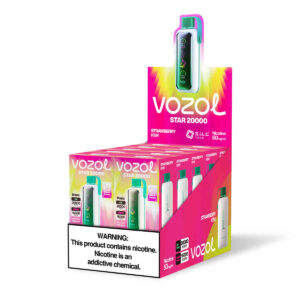 Vozol Star 20000 Double Apple Ice disposable e-cigarette Vozol 20000 Vozol Star 20000 Double Apple Ice disposable e-cigarette Vozol 20000