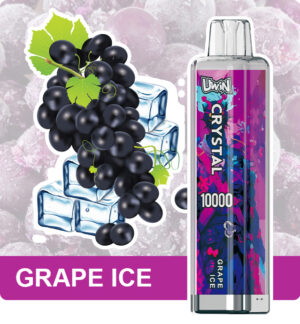 Uwin Crystal 10000 Vape Puff Grape Ice