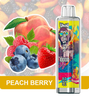 Uwin Crystal 10000 Vape Puff Peach Berry