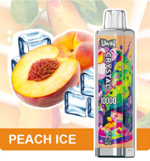 Uwin Crystal 10000 Vape Puff Peach Ice