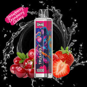Uwin Crystal 10000 Vape Puff Strawberry Cranberry Cherry