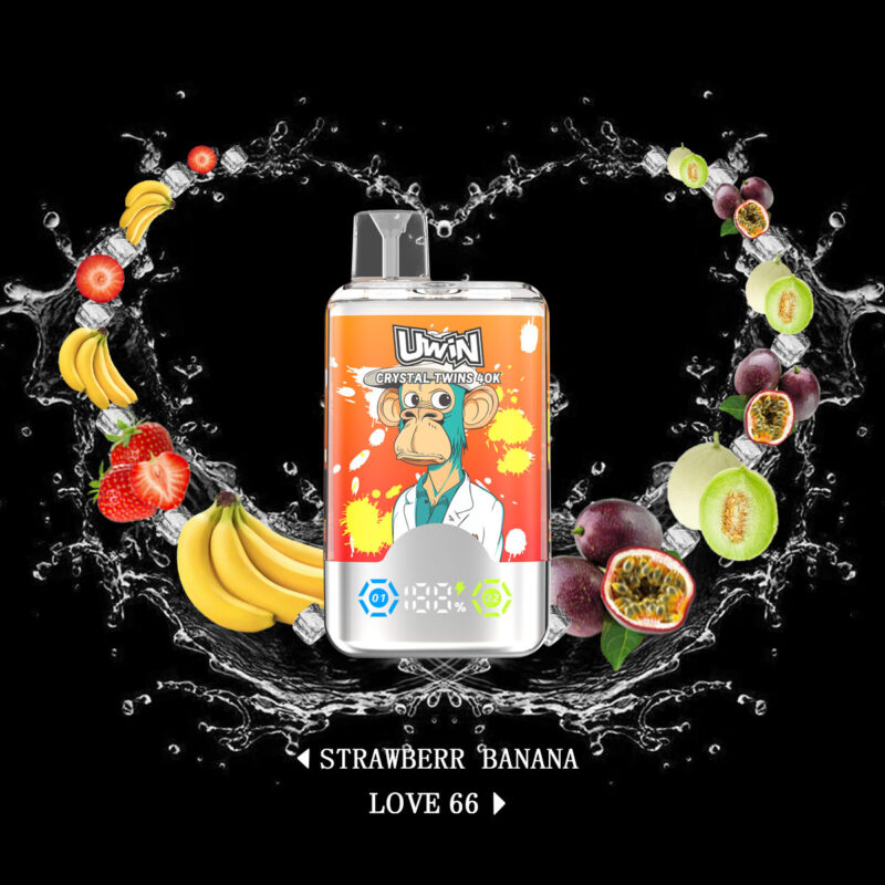 Fresa Plátano Amor 66（Pasión Fruta Melón Hielo）
