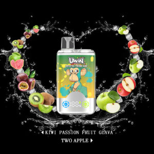 Uwin X Randm Twins Crystal 40k Vape Puff Kiwi Passion Fruit Guava Two Apple