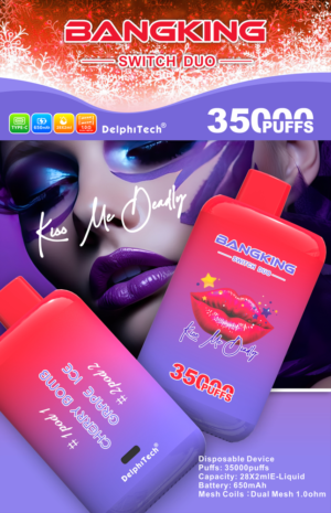 Bang King 35000 Puff Cherry Bomb Grape Ice