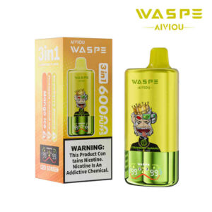 Waspe 3 In 1 60000 Puff Strawberry Banana & Pineapple Coconut Ice & Mango Ice