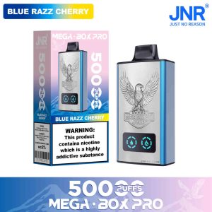Jnr Vape Mega Box Pro 50000 Puff Azul Razz Cereza
