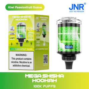 Puff Jnr 100k Mega Hookah Hookah Kiwi Passionfruit Guava