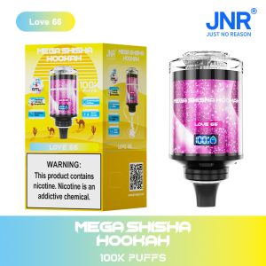 Puff Jnr 100k Mega Shisha Hookah Love 66