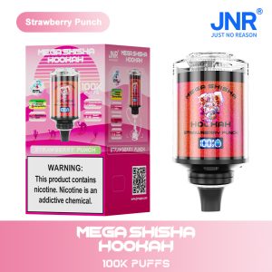 Puff Jnr 100k Mega Hookah Hookah Strawberry Punch
