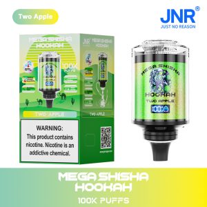Puff Jnr 100k Mega Hookah Hookah Two Apple