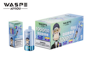 Waspe 4 In 1 100000 Puff Blueberry Raspberry & Blueberry Lemonade & Mixed Berries & Grape Honey Ice