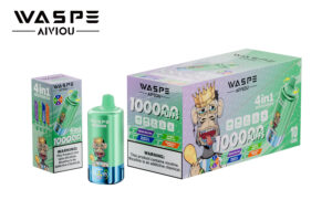 Waspe 4 In 1 100000 Puff Mixed Berries & Double Apple Ice & Blueberry Raspberry & Blueberry Honey