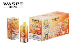 Waspe 4 In 1 100000 Puff Strawberry Red Bull & Strawberry Watermelon Bubblegum & Red Bull Ice & Cherry Cola Ice
