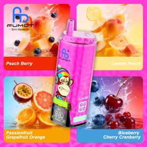 Fumot Eco 4 In 1 80k Peach Berry & Lemon Peach