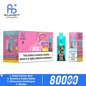 Fumot Eco 80k Grape Gummy Bear Fumot Eco 80k Grape Gummy Bear