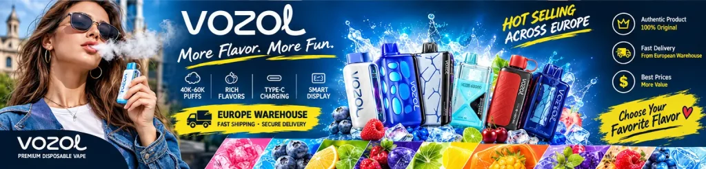 Banner de Vozol Vape 2